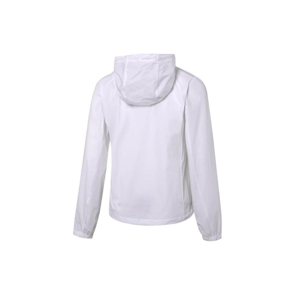 Under Armour UA Sun Protection Series Lightweight Casual Loose Breathable Sunscreen Hooded Windbreaker Jacket Women Outerwear White 22500410-100