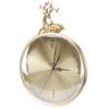 Chinese Style Simple Silent Pendulum Clock Modern Wall Clock for Home Living Room Decoration