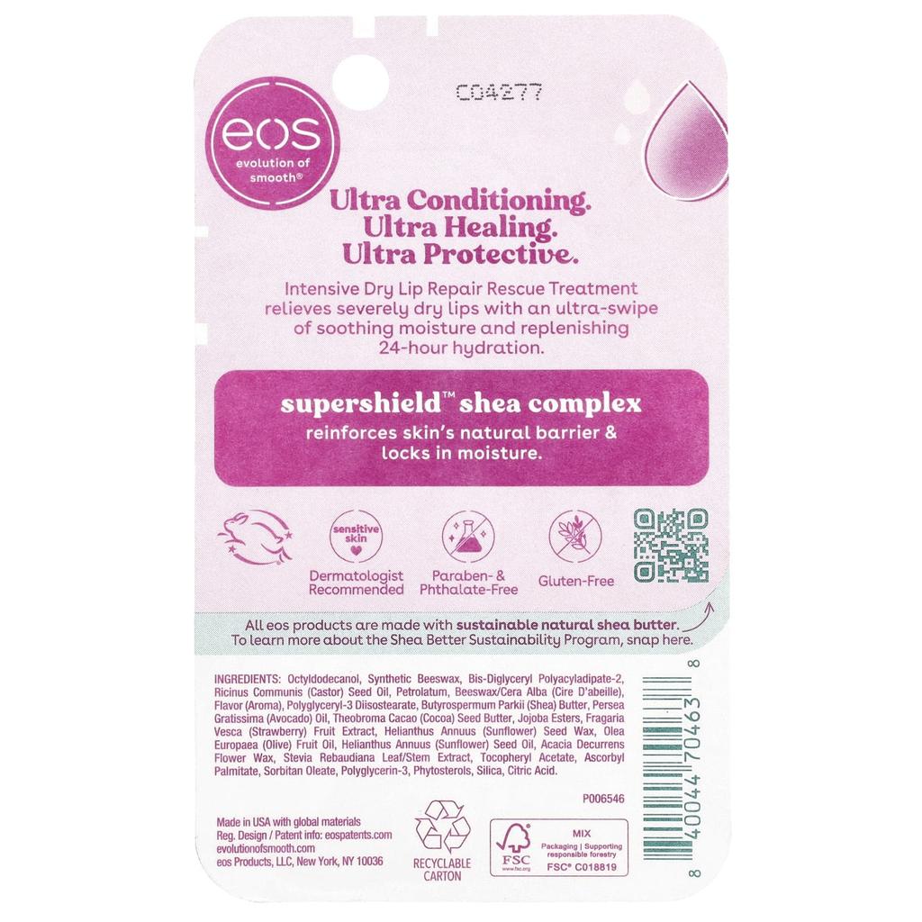 EOS Intensive Dry Lip Repair Rescue Treatment, 10ml (0.35 fl oz)