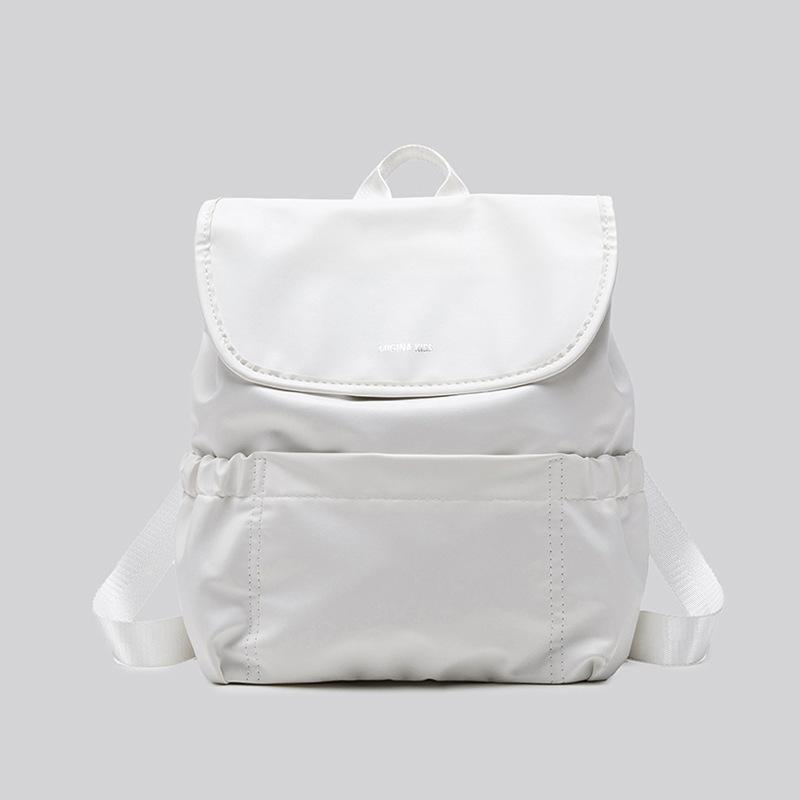 

Original double shoulder computer bag, airbag thickened notebook bag, ultra-light leisure university double shoulder laptop bag. белый