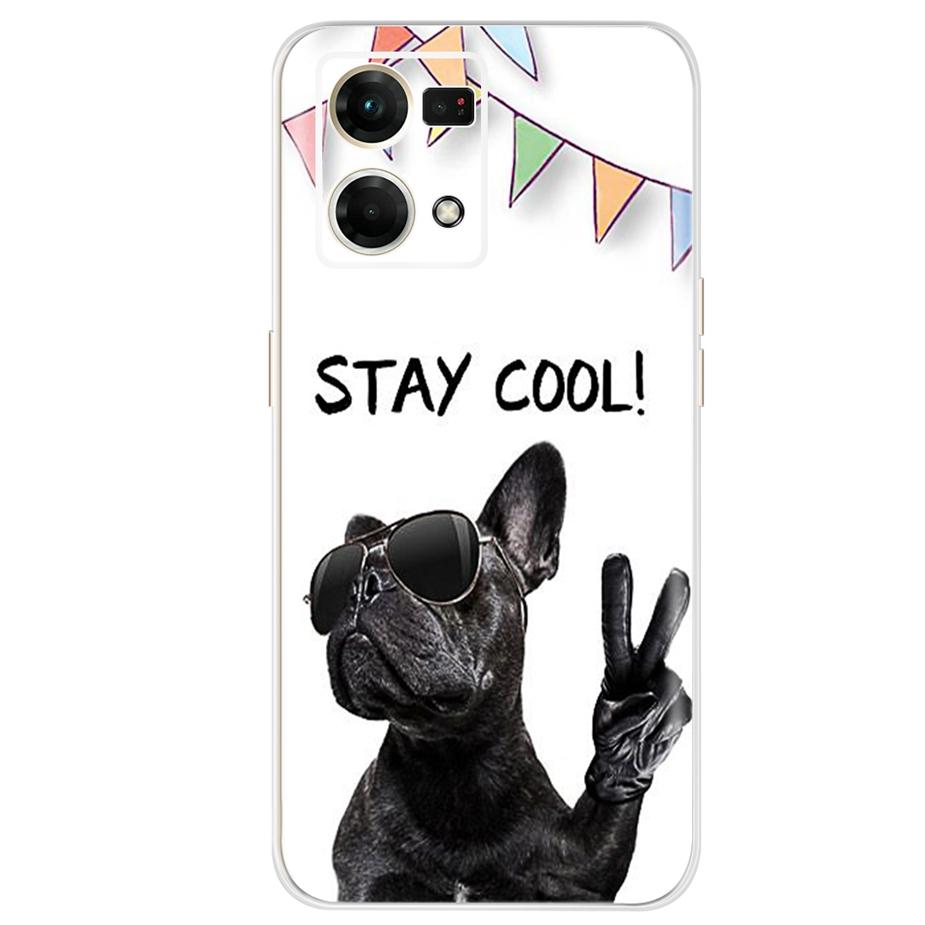 

For Oppo F21 Pro 4G Case Oppo Reno7 CPH2363 Colorful Painted Cover Soft Silicone Case For Oppo Reno7 Reno 7 F21 Pro Fundas Coque Oppo Reno7 4G
