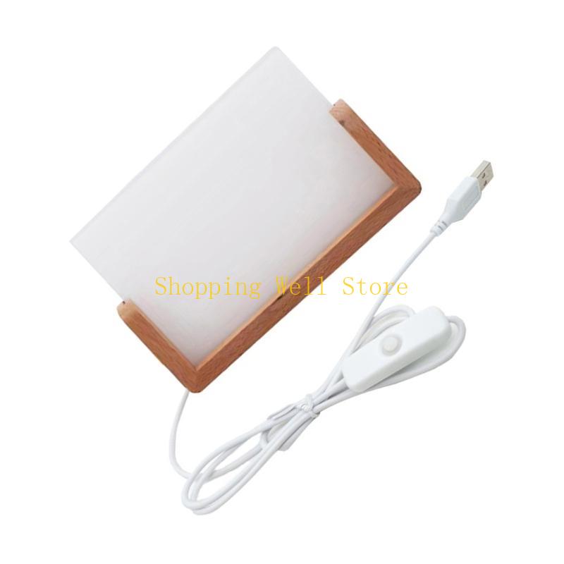 KX4B Acrylic LED Lighted Sublimation Photo Frame with Stand Heat Transfer Blank Picture Frame Home Decoration Gift