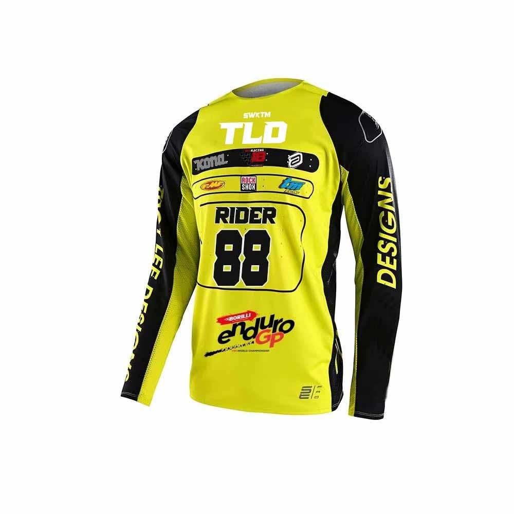 26 MTB Motocros Team Jersey Custom Enduro Downhill Moto Jersey Off Road Long Sleeve Cycling Jersey MX Jersey Hombre Bmx Shirt