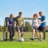 Football Goal, 6 x 4ft Portable Football Net with Ground Stakes