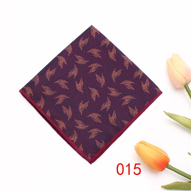 Rael Men'S British Retro Pattern Square Towel Suit Pocket Towel Wedding Business Suit Shirt Batch Handkerchief