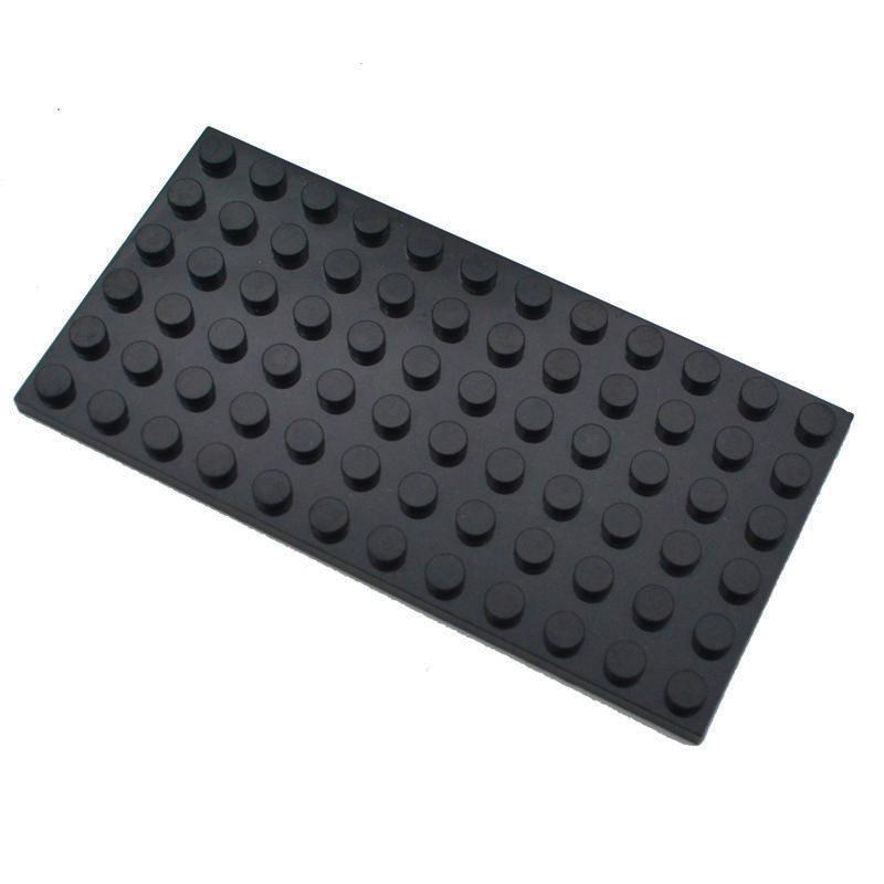 Non-Toxic 10Pcs Diy Building Blocks 6X12 Dots Thin Figures Bricks Educational Creative Size Compatible With 3028 Toys For Children