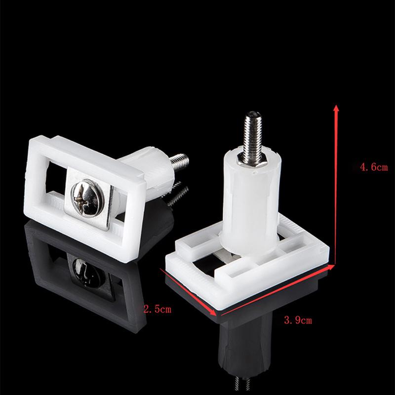 Toilet Lid Hinge Repair Bolts Accessories Screws Washers Set Universal Replacement Toilet Lid Set Screws