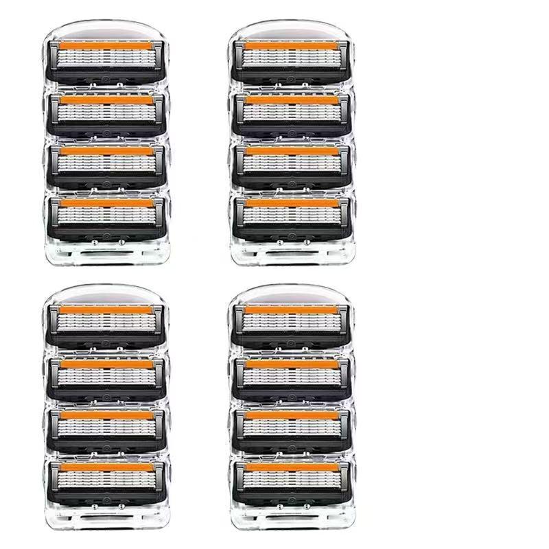 Five-Layer Manual Shaver Compatible with Gillette Stainless Blades - Exclusive Set