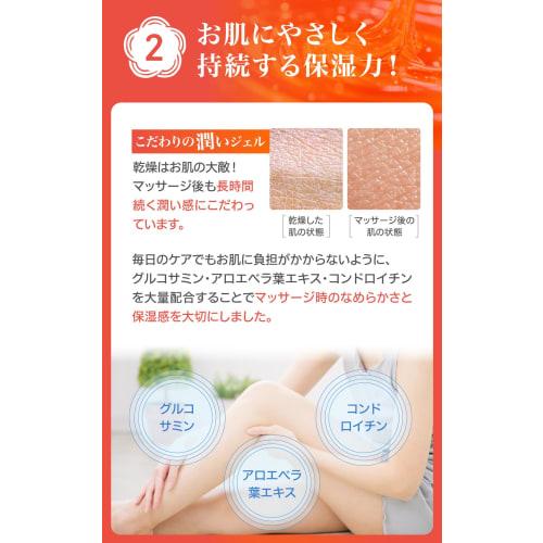 Kyono Jinwari's Glucosamine Topical Cream: Contains Glucosamine, Chondroitin, Proteoglycan, Hyaluronic Acid, and Collagen. This warming massage cream
