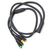 Vodotěsná 1T4 kabelová svazek pro elektrokolo, prodlužovací kabel se senzorem řazení pro středový motor BAFANG BBS01/BBS02