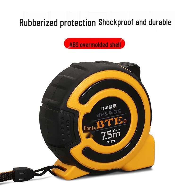 Ruletă din Oțel de Înaltă Precizie și Nailon - 3m, 5m, 7.5m pentru Prelucrarea Lemnului