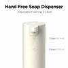 mooas Automatic Foaming Soap Dispenser - Pure & Clean Touchless Hand Soap Dispenser, Stainless Steel, USB Rechargeable, Hands-Free Dish Soap Dispenser