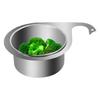 Sink Trash Catcher Swan Sink Filtering Basket For Vegetable Washing Easy Installation Kitchen Trash Catcher For Restaurant