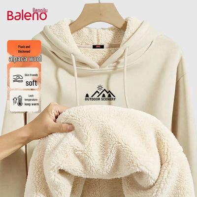 Baleno Men's Heavyweight Fleece-Lined Hooded Sweatshirt
