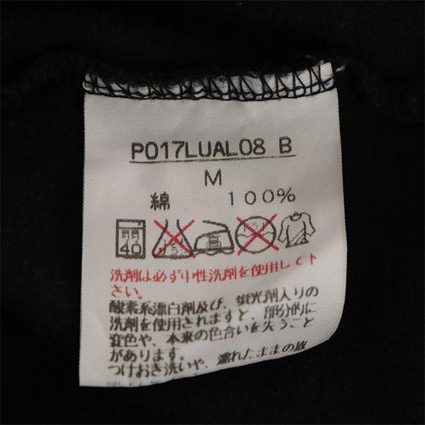 PINK HOUSE Print Short sleeve T-shirt M black Women Used