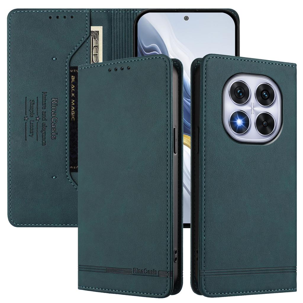 Business Strong Magnetic Cards Solt Wallet Leather Phone Case For Redmi Note 15 14 Pro Plus 13 14C 13C K90 Bag Flip Book Cover