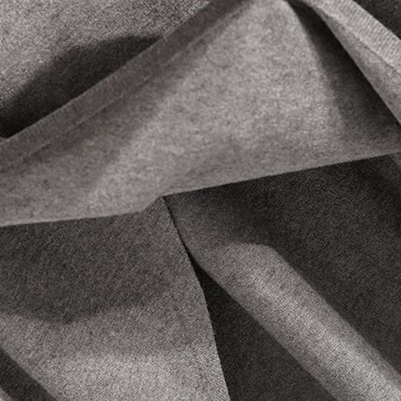 Skirt for Women Casual Versatile Elastic High Waist Long Loose Trousers Stretchy Slim Skirt