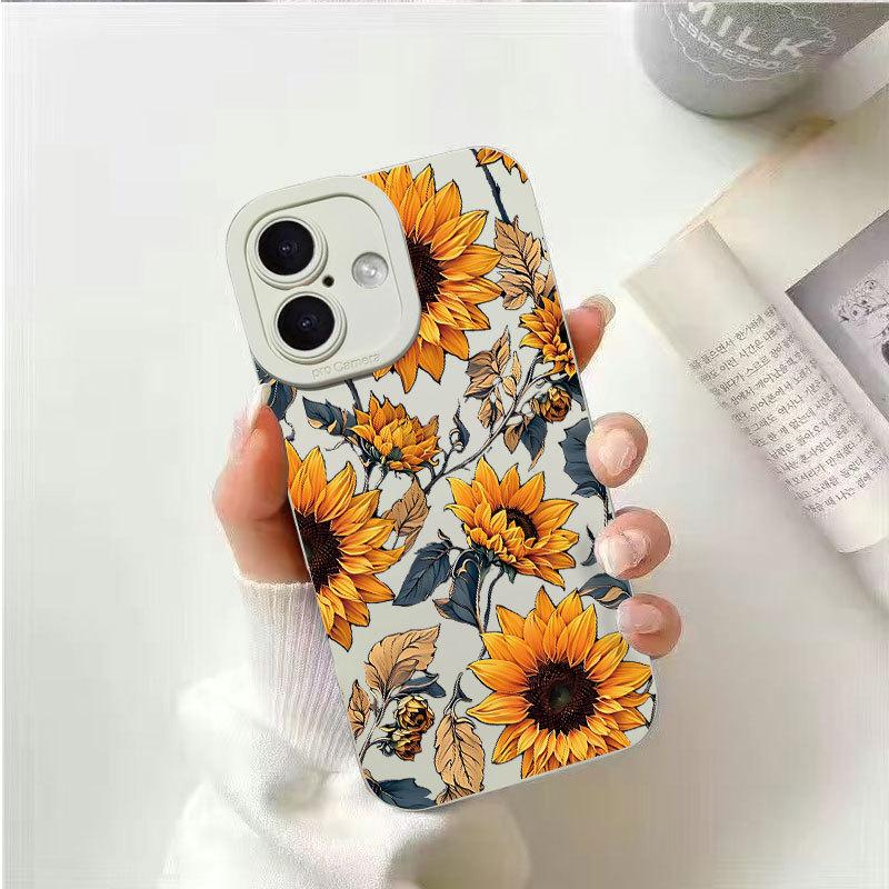 

Подсолнух Полная защита от падений для iPhone 12/13/14/15/17 Promax iPhone 16 Plus