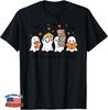 All Booked for Fall Halloween Ghost Humor Book Lover's T-Shirt