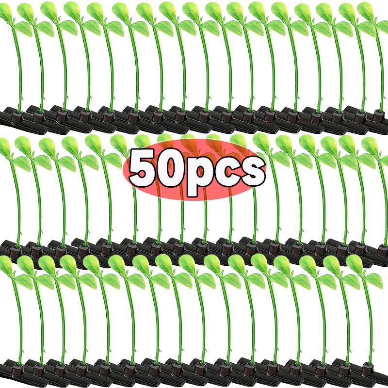 Creative Funny Little Bean Sprouts Grass Hair Clips for Girls Fashion Green Grass Bean Sprout Hairpins Plant Hair Accessories
