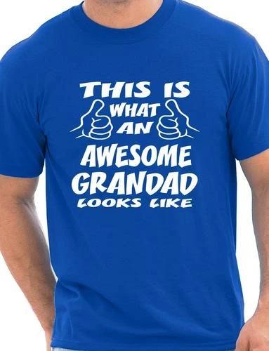 This Is What An Awesome Grandad Grandpa Gift Mens T Shirt Size S-XXL 4XL