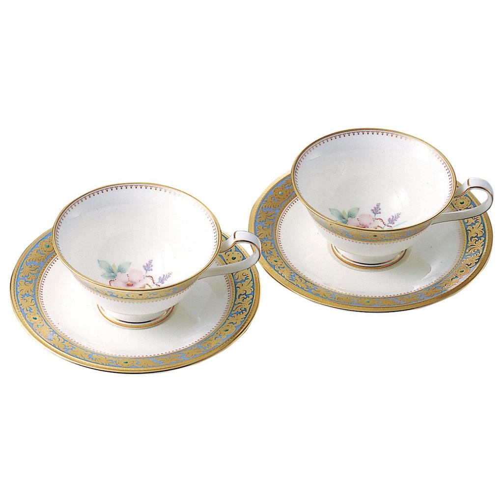 Noritake Cup Saucer Coffee 220cc Grand Brochet 2 Bone China & (Pair Set) (For Tea) Y6988C/4465-2