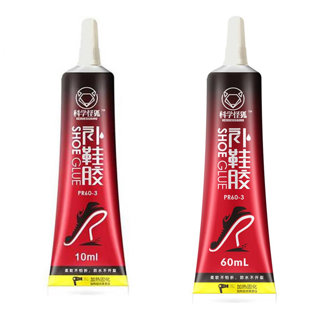10/60ML Shoes Repair Glue Strong Adhesion Glue Adhesive Shoes Care Kit Shoemaker Tools for Sneakers Boots Leather Handbags