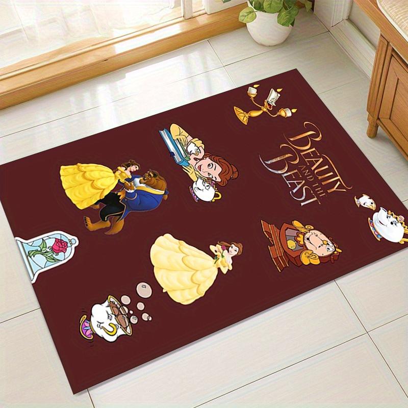 

1pc. Beauty and The Beast Theme Rug - Perfect for Home Decor, Office Carpet, Outdoor Use, and Gift Ideas!z041412 60cm by 90cm
