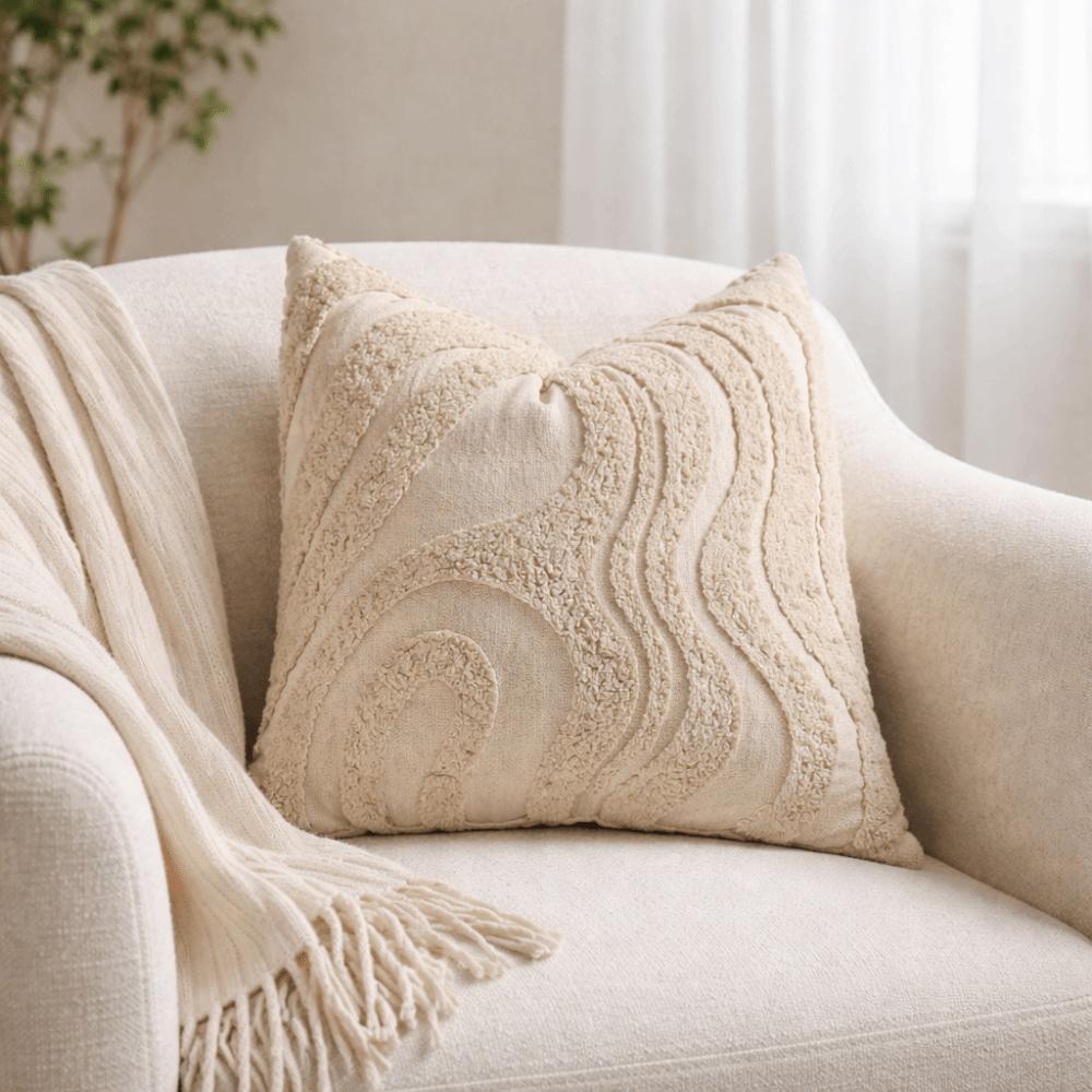 Wear-resistant Bohemian Fringe Pillow Cover Modern Pillow Case Throw Pillow Cover  Bedside