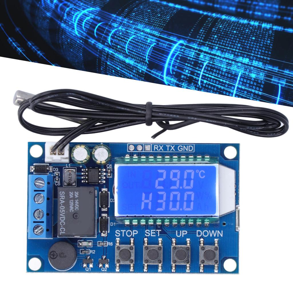 Electronic Temperature Controller Cooling Heating Digital Temp Control Module DC6‑30V XY‑T01