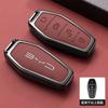 For BYD Han EV Qin Plus DMI Song Pro Tang Dolphin E9 Seal Car Key Cover High-end Remote Key Cover Scratch-resistant Accessories