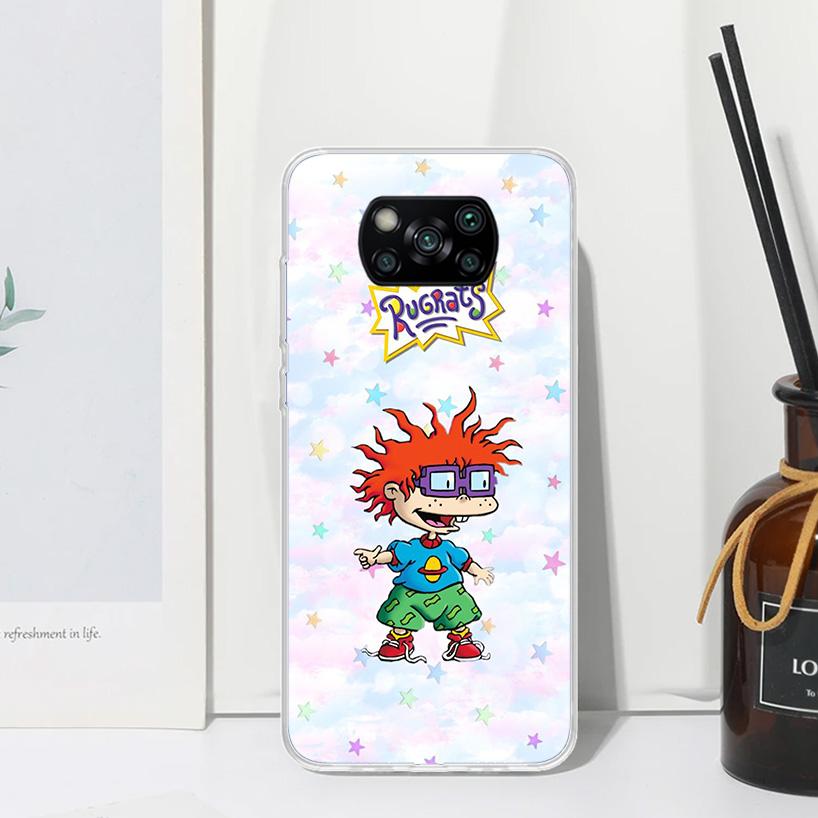 Cartoon R-Rugrat Phone Case For Xiaomi Poco X7 X6 X5 X4 X3 Nfc F6 F5 Pro F4 Gt F3 F2 F1 M5S M4 M3 Art Fundas Back Cover