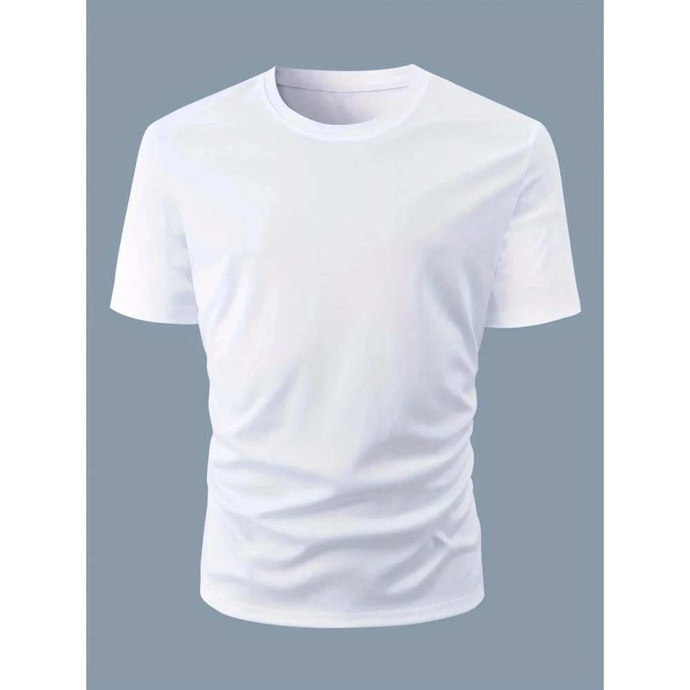 

Summer men s 100% cotton casual loose size Jumping In Beer print round neck short sleeved T-shirt top XXL