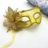 Venice Makeup Ball Golden Onion Yarn Flower Lace Mask Half Face Adult Eye Mask Halloween Performance Prop