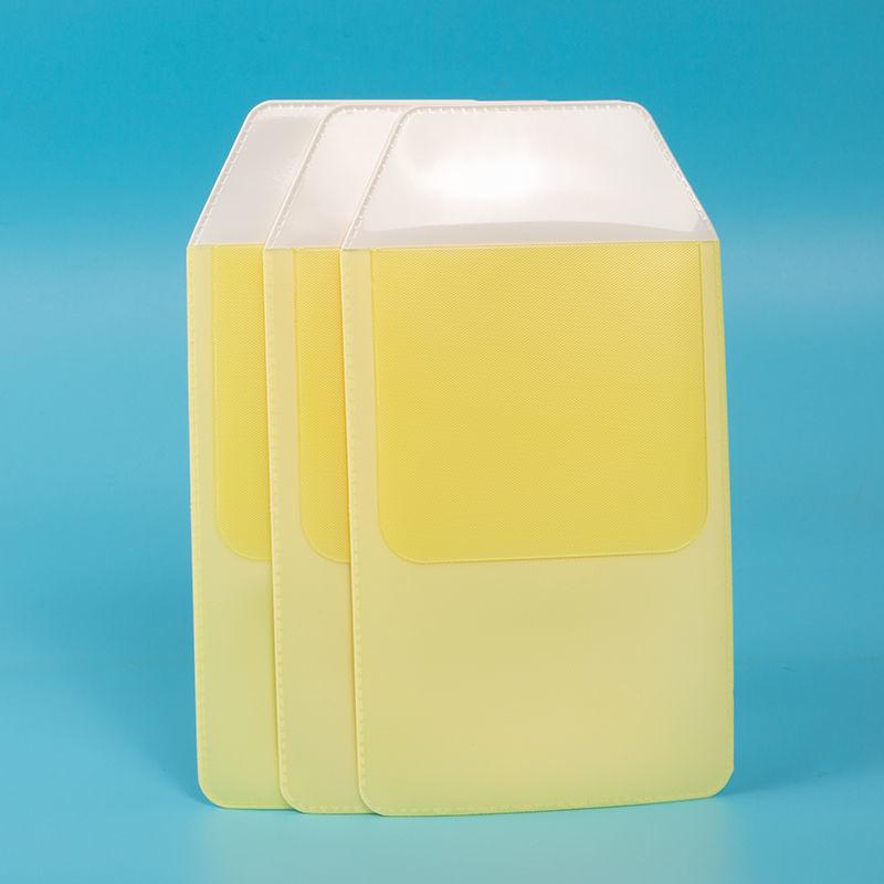 PVC Leak-proof Ink Pen Holder Bag Simple 3pcs Doctors Nurses Pocket Pen Case Gel Pen Pouch for Medical Workers Protective Sleeve
