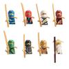 8ks/Sada Anime Ninja Figurky Morro Nadakhan Lloyd Kai Jay Zane Cole Nya Stavební Kostky Mini Akční Figurky Cihličky Hračky Dárek