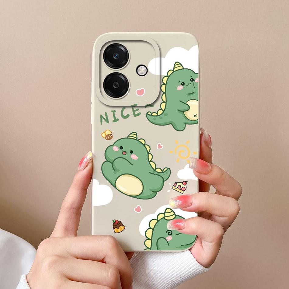 Cute Cases For Oppo A40 A40m A60 Back Cover High Quality Liquid Silicone Full Protection Soft Funda For OppoA40 OppoA60 Housing