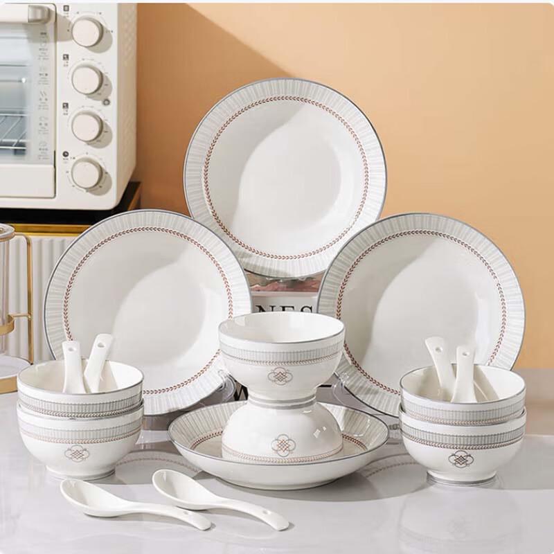 Tang Hui 16-Piece Ceramic Dinnerware Set