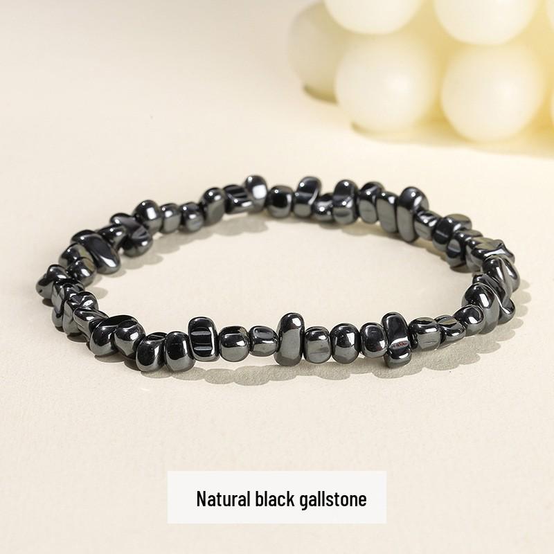 Jingdong Seven-Color Agate Chip Elastic Bracelet