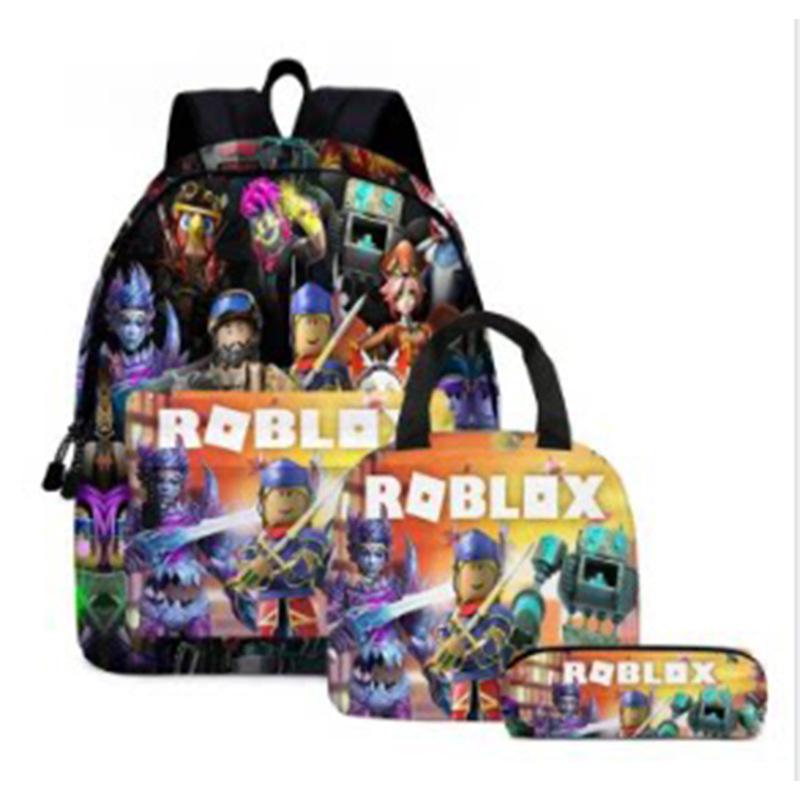 School Bag Animation Game Two-Piece Set, Primary And Secondary School School Bag, Children'S Backpack