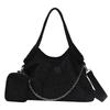 New Shiny Rhinestone Women's Handbag Large Shopping Bag Fashion DinnerBag Underarm Shoulder Bags Women's Party Commuter Bag