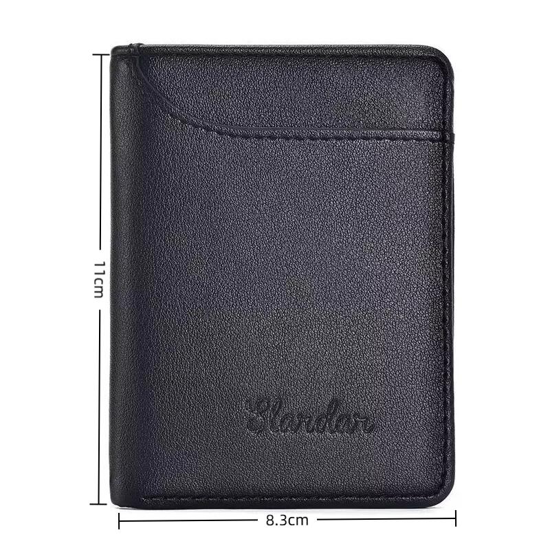 1Pc New Super Slim Soft Wallet Pu Leather Mini Credit Card Wallet Purse Card Holders Men Wallet Thin Small Short Skin Wallets