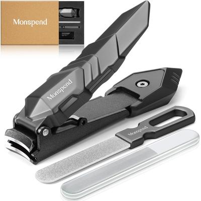 Monspend Premium Nail Popular In Light No For Hands and Includes a Nail File and a Dedicated Storage Bag for Easy Clippers, Japan. [Clean, Cutting,