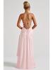 2025 European & American Summer Sexy Women's Backless Ruffle Dress