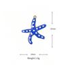Stainless Steel Ocean Fish Starfish Pendant Necklace & Earring Accessories