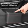 Multi-functional Car Press-down Storage Box PU Leather Hanging Storage Bin  for Wet and Dry Use