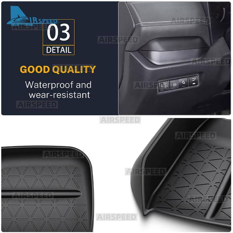 ABS Driver's Drawer Box Container LHD For Toyota RAV4 RAV 4 XA50 2024 2025 Car Interior Accessories