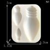 Stampi in Silicone per Lampadine Decorazioni per Torte in Fondant Natalizio Strumenti per Decorare Caramelle Argilla Argilla al Cioccolato Pasta di Gomma Stampo Strumento per Dolci e Pasticceria