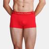 Calvin Klein Letter Waistband Jacquard Comfortable Low Rise Boxer Briefs Men Underwear China-Red LV040350MF-XAT