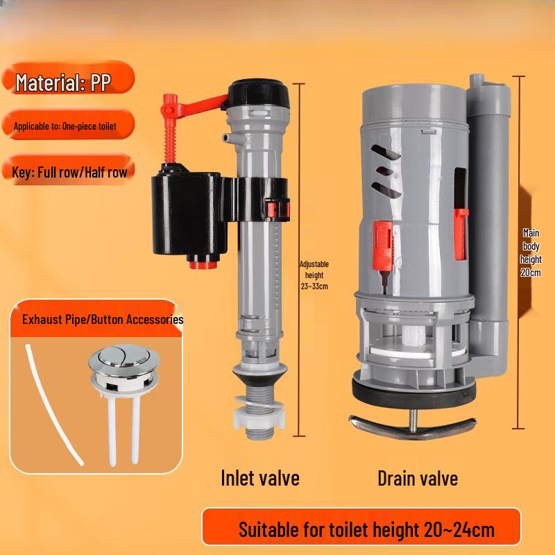 Universal Bathroom Siphon Drain Valve Kit (2-Pack)